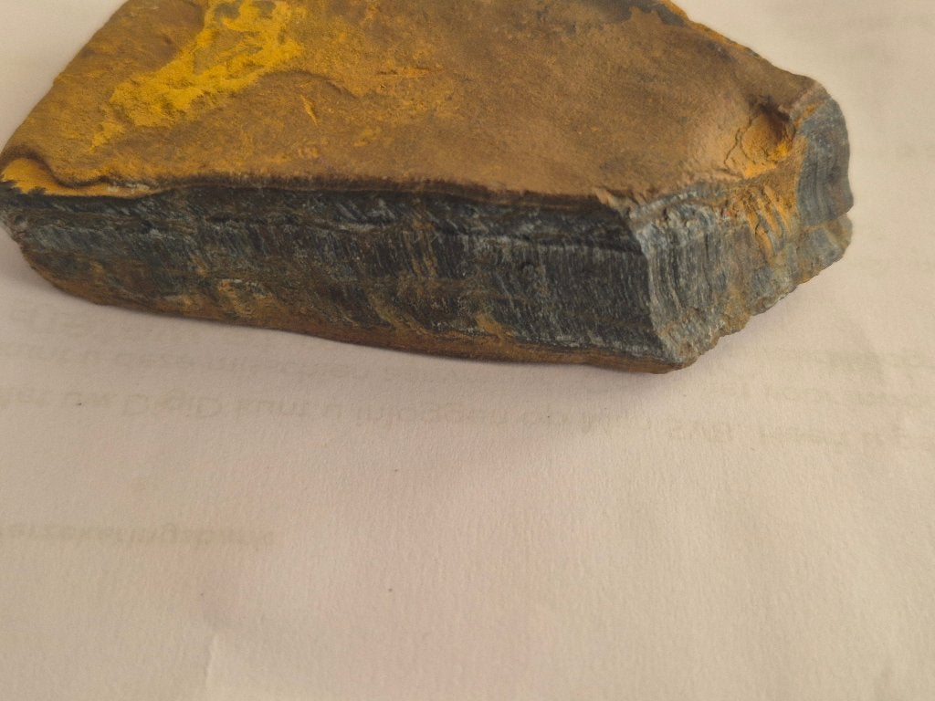 pauwenoog  ruw stuk, Verzenden, Mineraal