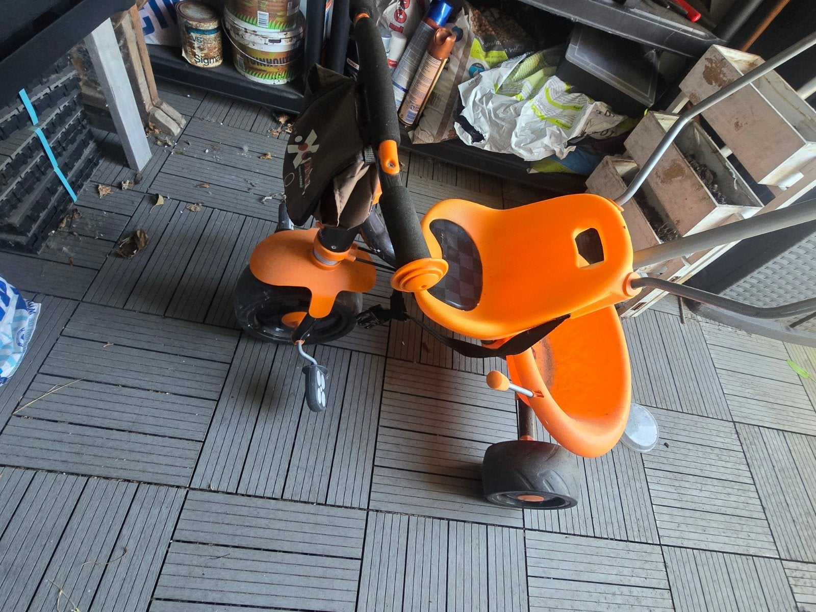 Veelzijdige Loopfiets/Driewieler met Duwstang en Zonnekap, Ophalen of Verzenden