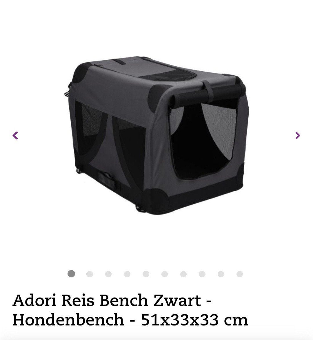Hondenbench van Adori  kleine hond., Dieren en Toebehoren, Hondenbenches, Ophalen, Zo goed als nieuw