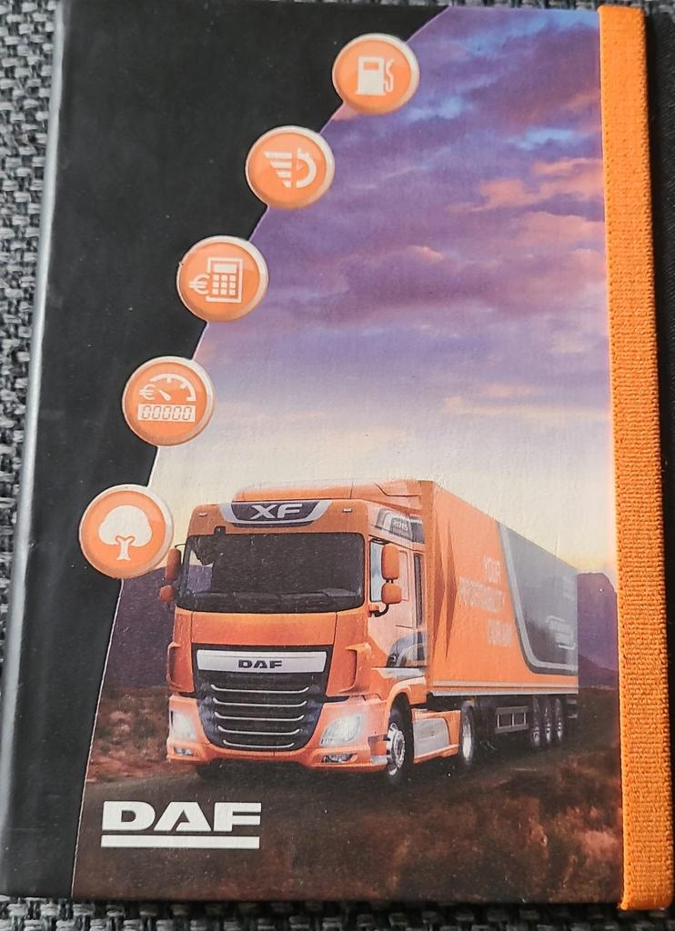 DAF trucks notitiebook notebook DAF, Ophalen of Verzenden, Zo goed als nieuw