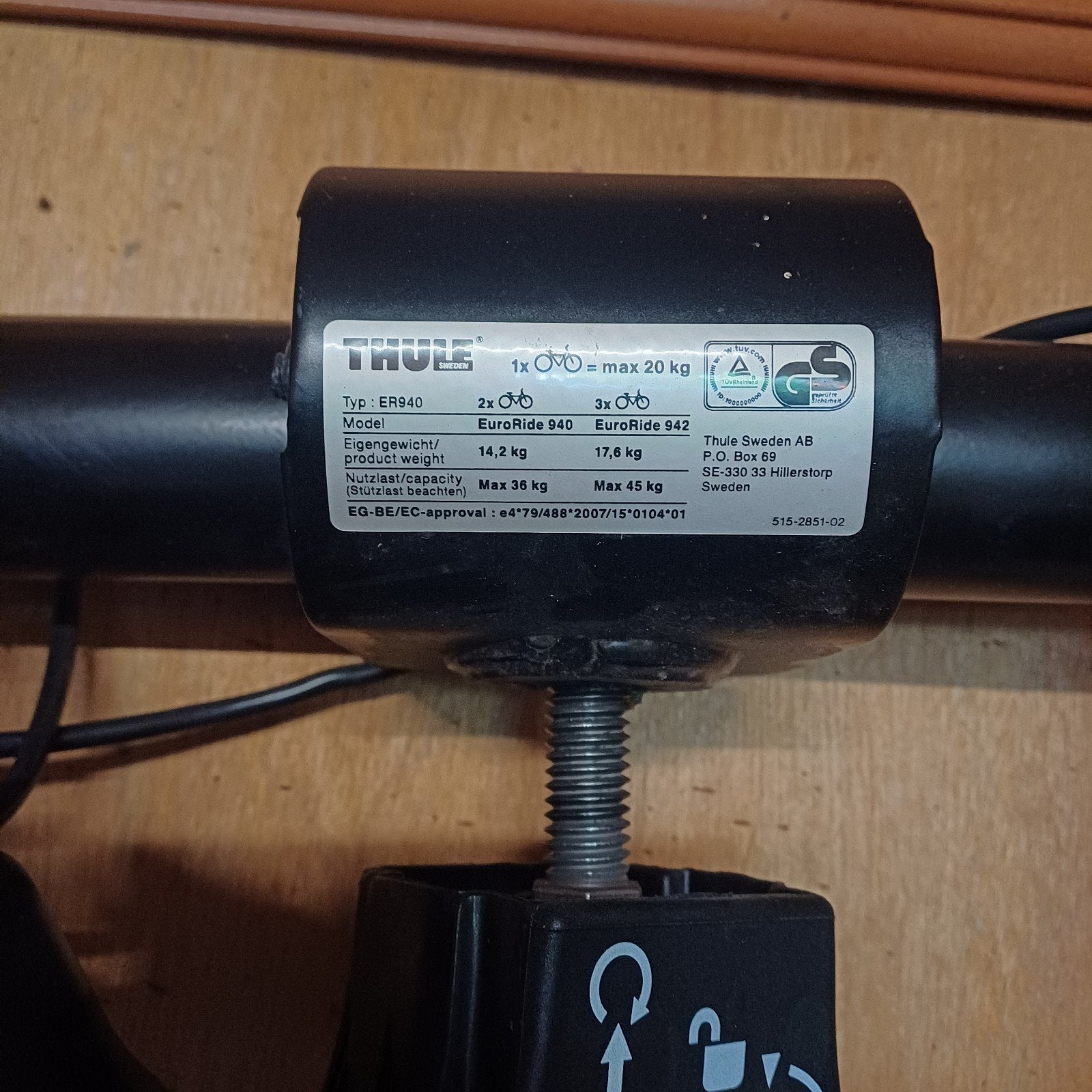 fietsendrager, Ophalen, Zo goed als nieuw, 2 fietsen, Trekhaakdrager