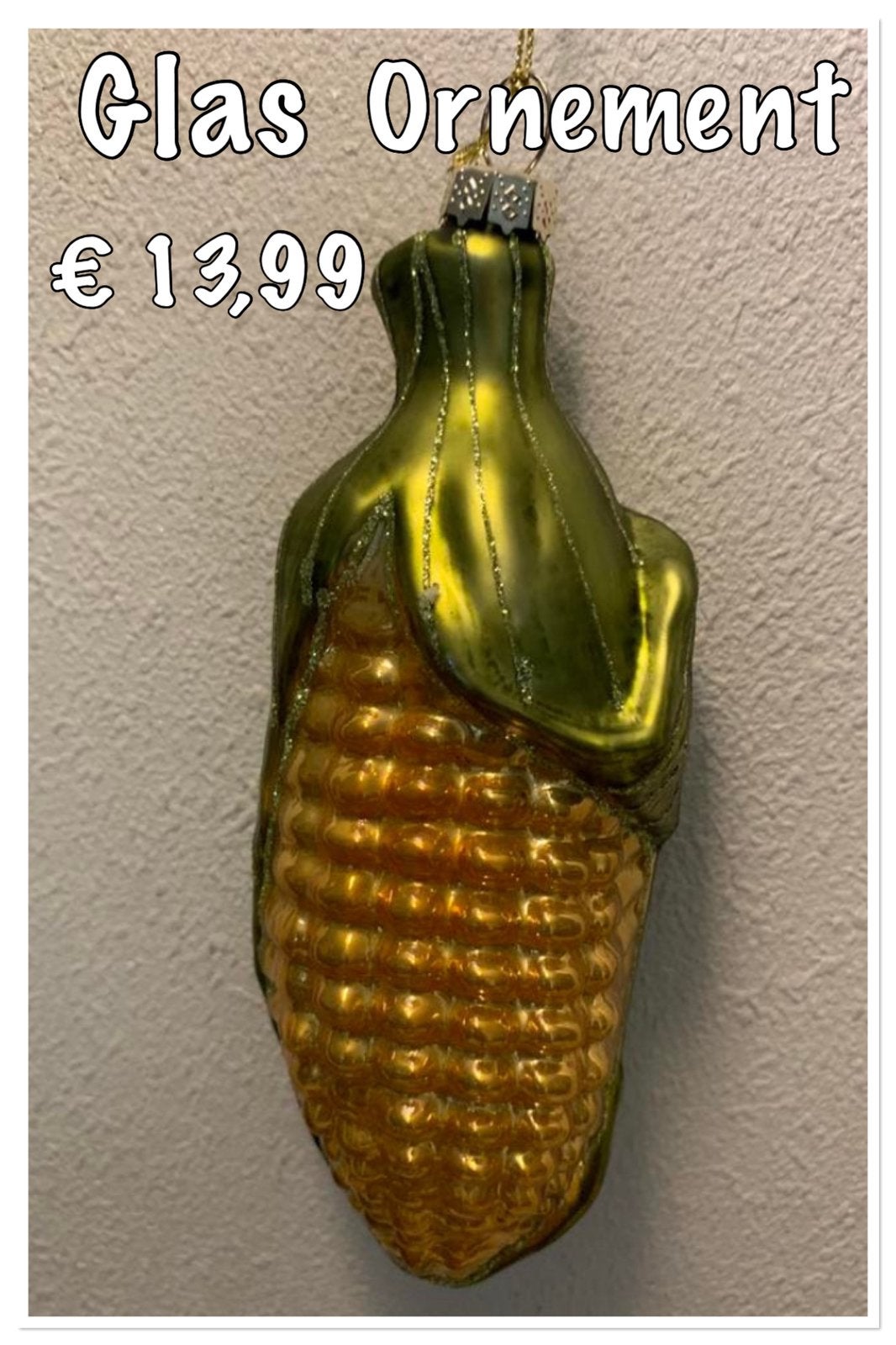 Kurt Adler glas ornament, Ophalen of Verzenden, Nieuw