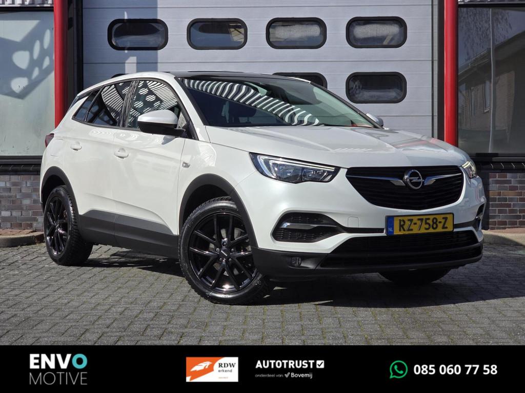 Opel Grandland X 1.2 Turbo Online Edition Pano/PDC/ECC/Trekh, Voorwielaandrijving, Automatische klimaatregeling, Stof, Gebruikt