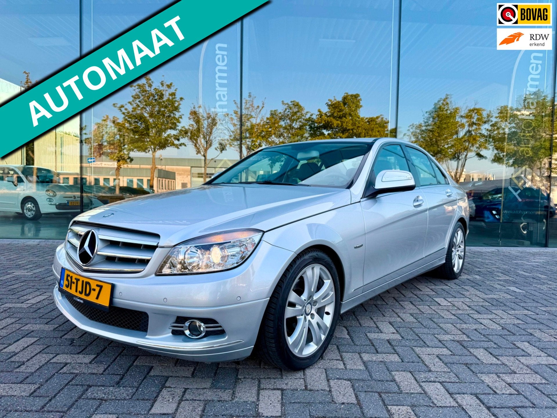 Mercedes-Benz C-klasse 180 K Business Class Avantgarde, Blue, Achterwielaandrijving, Zwart, Sedan, Euro 4