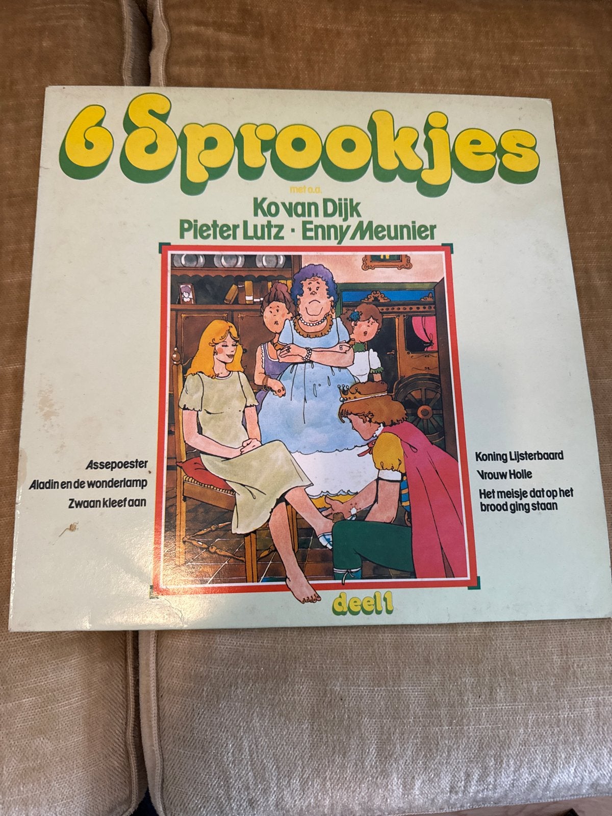 6 Sprookjes - Deel 1 (LP) Ko van Dijk, Pieter Lutz, Ophalen