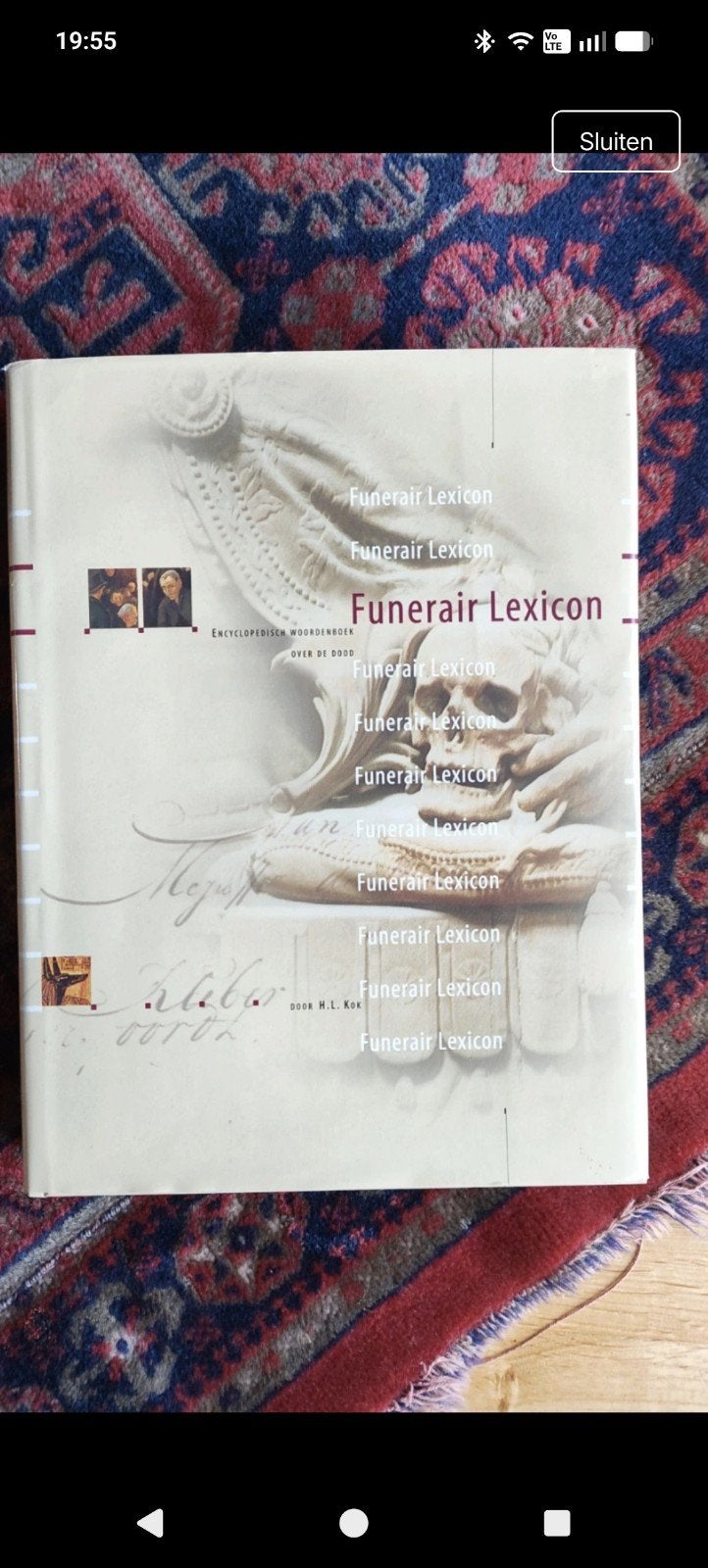 Funerair Lexicon: Encyclopedisch Woordenboek over de Dood, Ophalen of Verzenden, Zo goed als nieuw, Los deel, H.L. Kok