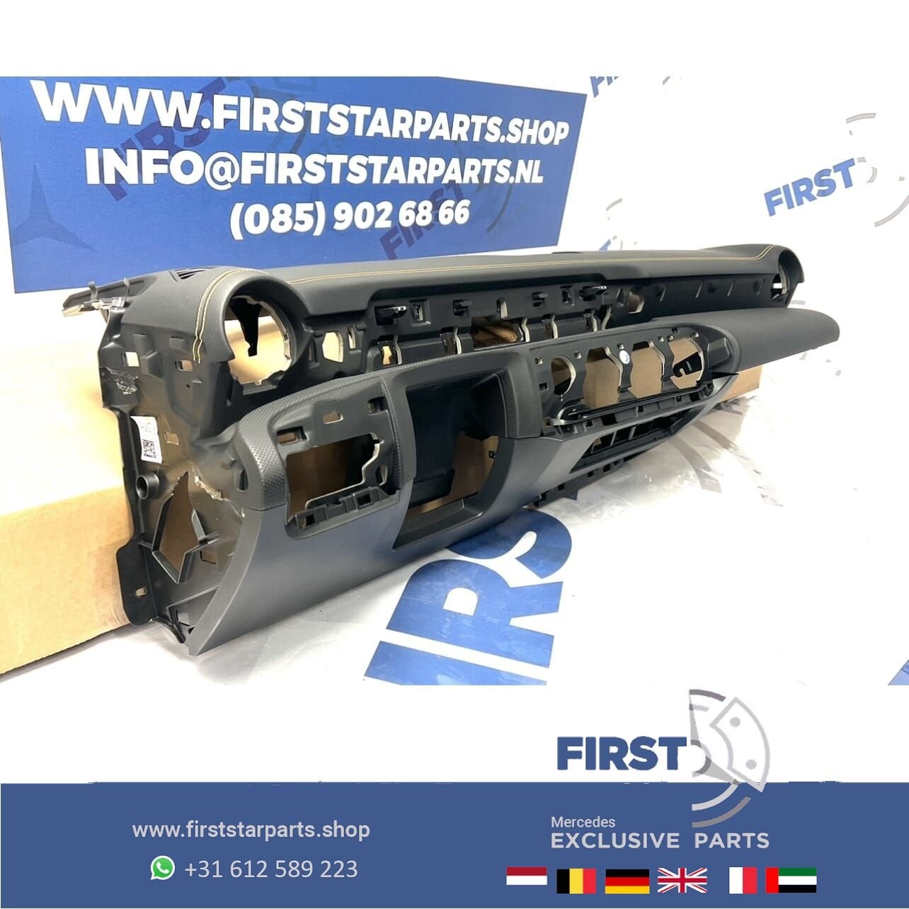 W177 V177 A45 AMG DASHBOARD origineel Mercedes A KLASSE GELE, Gebruikt, -, Ophalen of Verzenden, -