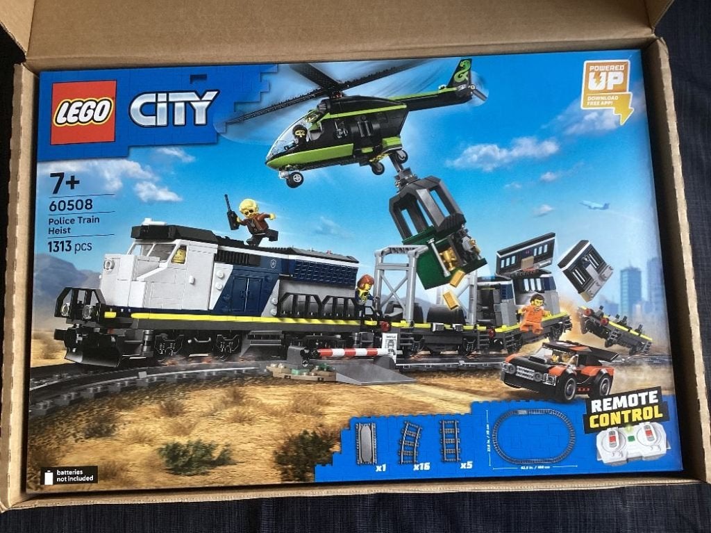 NIEUW Lego City Overval op Politietrein (60508), City, Lego, Nieuw, Ophalen of Verzenden