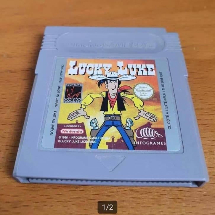 GAMEBOY | Lucky Luke, Avontuur en Actie, 1 speler, Ophalen of Verzenden, Zo goed als nieuw