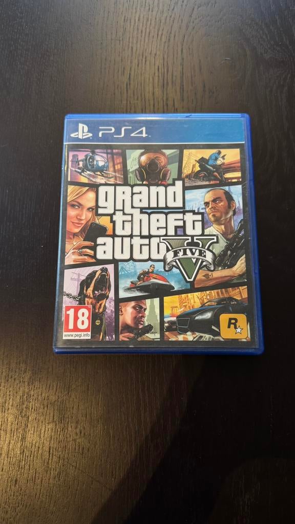 Gta V (5) Ps4 IN GOEDE STAAT, Avontuur en Actie, Online, Vanaf 18 jaar, 1 speler