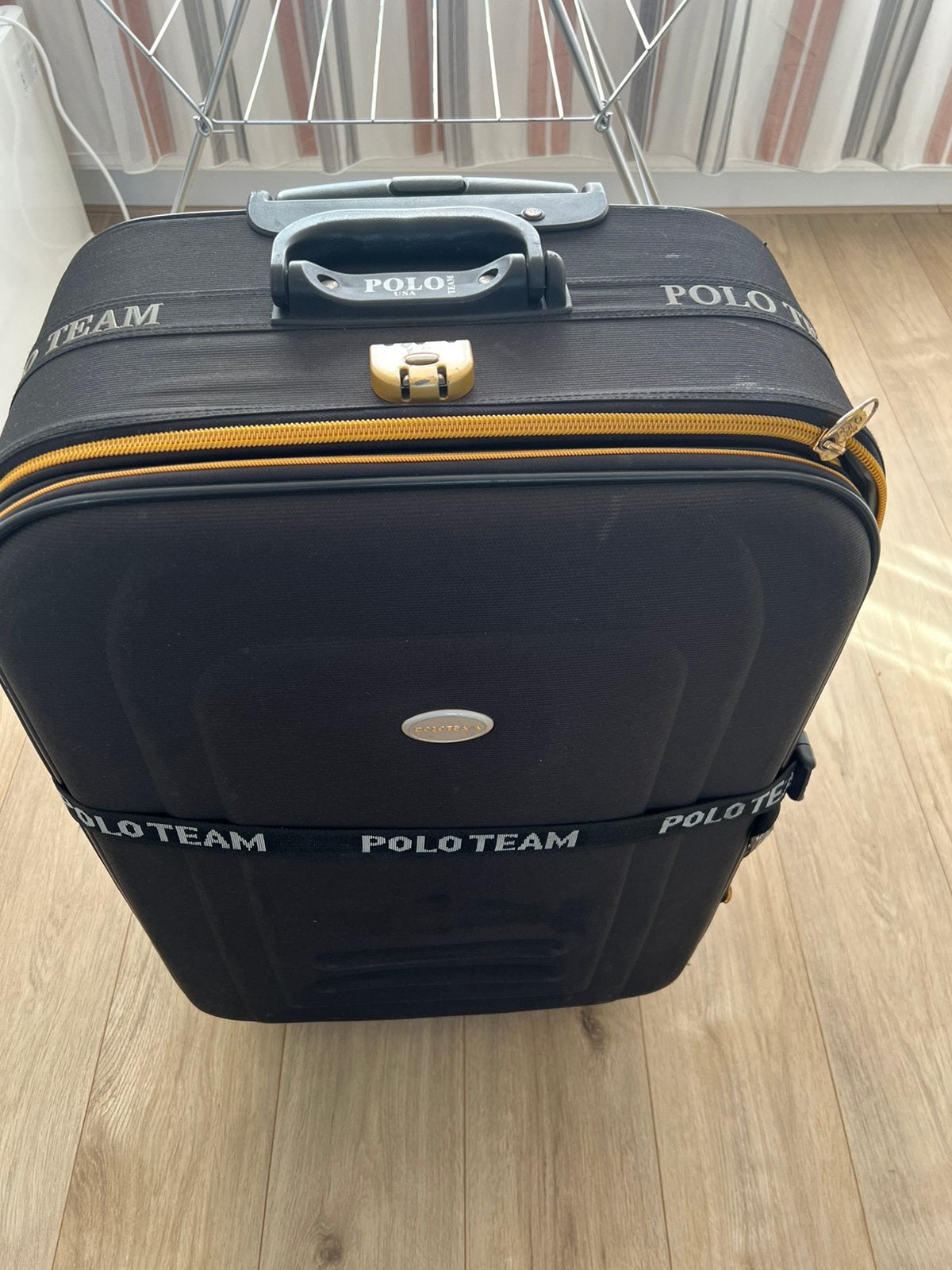 Grote koffer van Polo Team ziet perfect uit., Hard kunststof, 45 tot 55 cm, Ophalen of Verzenden, Zo goed als nieuw