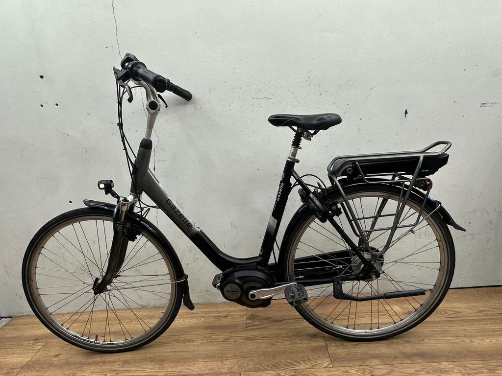 Gazelle orange elektrische danesfiets bosch 500 wh accu, Fietsen en Brommers, Elektrische fietsen, Ophalen, Zo goed als nieuw