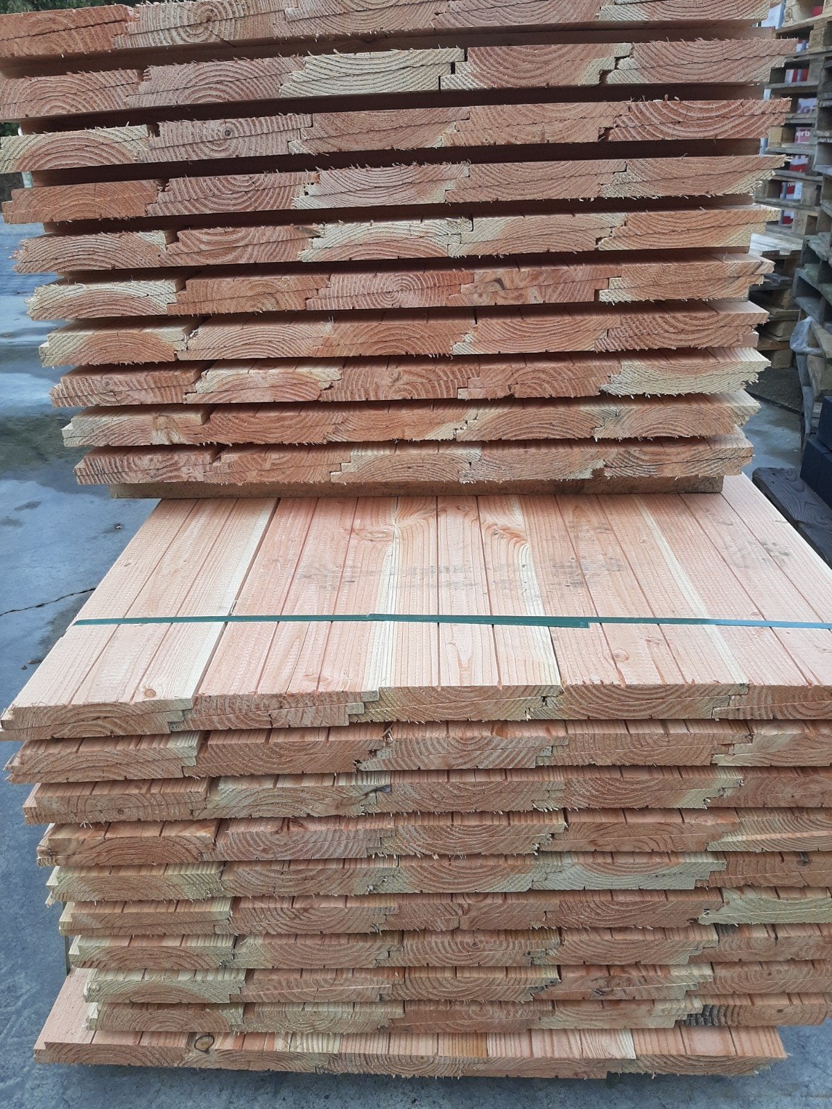 Douglas zweeds rabat potdeksel planken gevelbekleding, Tuin en Terras, Ophalen, Nieuw, 250 cm of meer, Planken