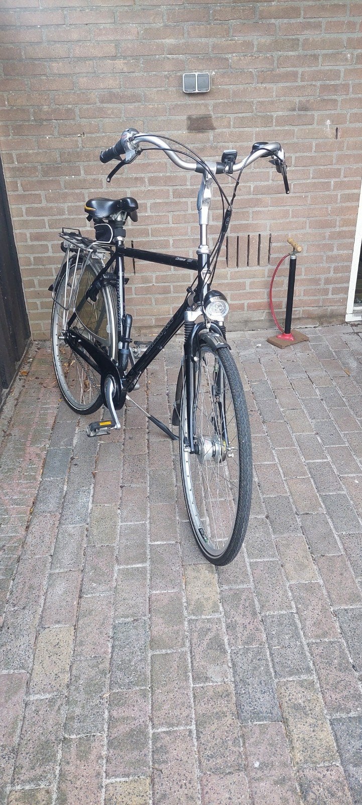 een mooie herenfiets MULICYLE 8 versn., Versnellingen, Zo goed als nieuw, Trommelrem, 56 cm of meer