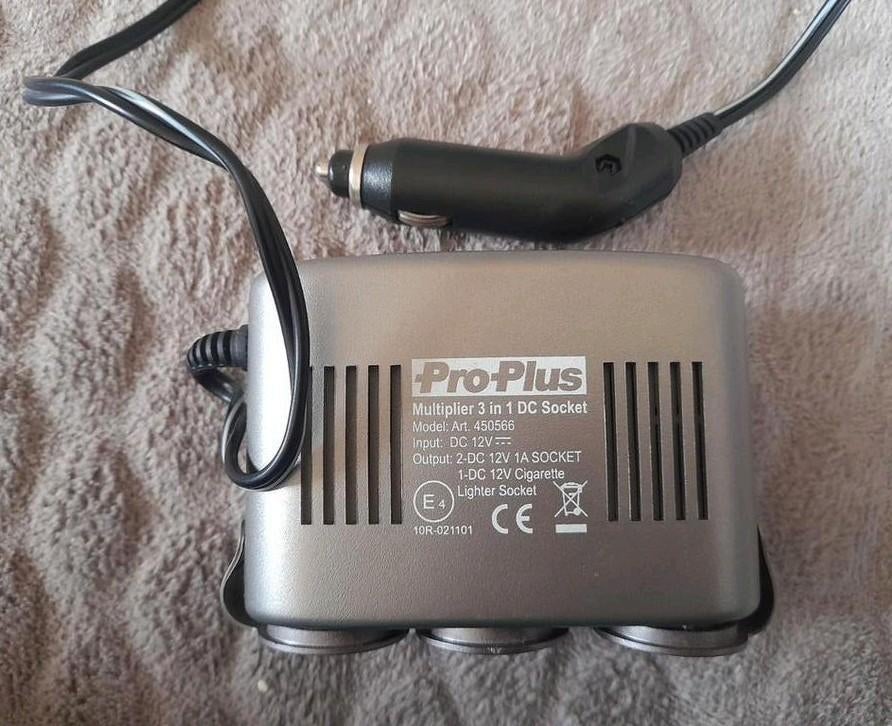 ProPlus 3-in-1 DC Socket Multiplier, Auto diversen, Ophalen, Gebruikt