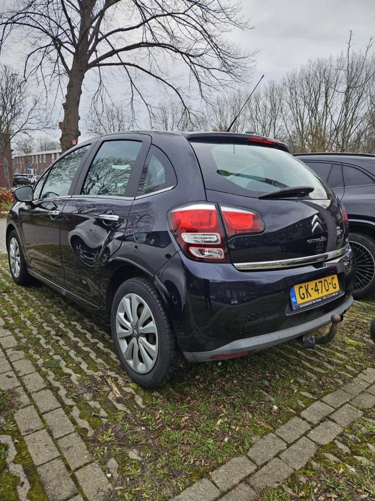 Citroën C3 1.0 I 50KW 2015 Blauw, Auto's, Voorwielaandrijving, 31 €/maand, 948 kg, Origineel Nederlands