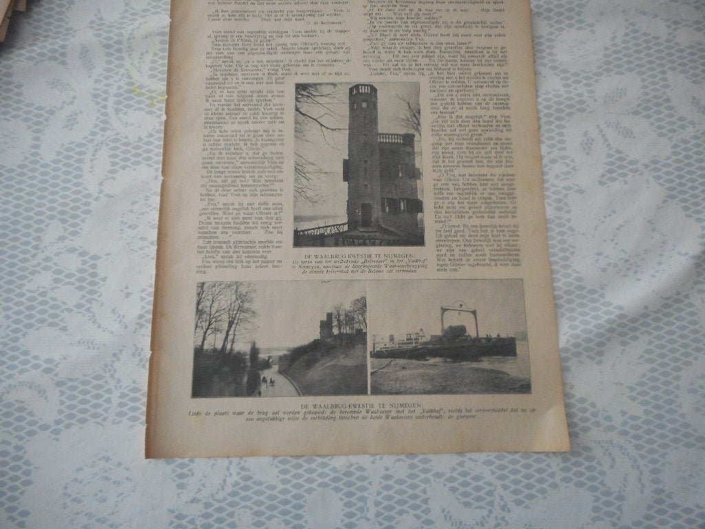 Nijmegen. Waalbrug-kwestie. 1913., Verzamelen, Ophalen of Verzenden, Voor 1920, Nederland, Knipsel(s)