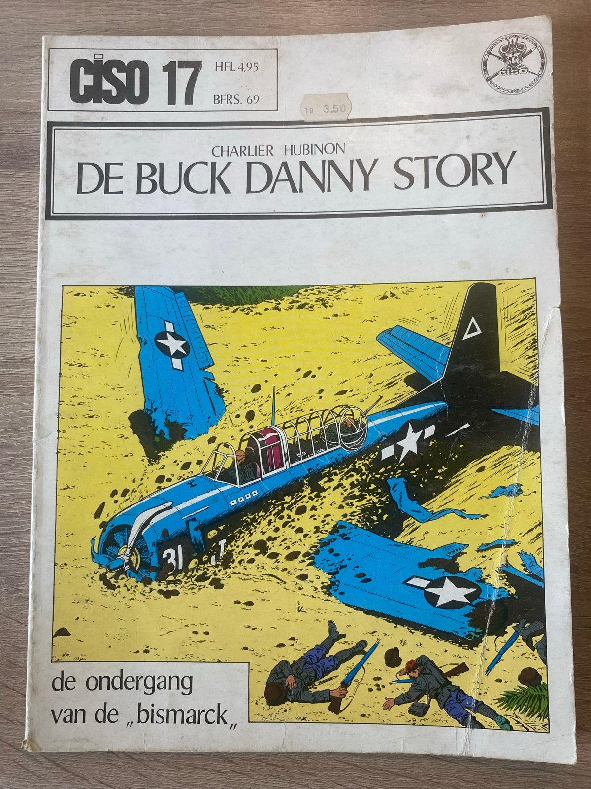 Ciso 17 - De Buck Danny Story - Hubinon Charlier, Eén stripboek, Ophalen of Verzenden, Gelezen