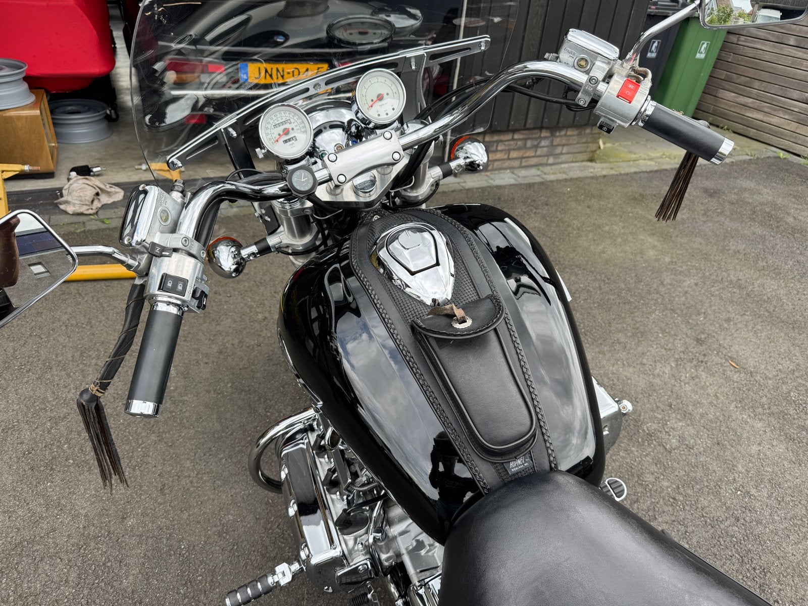 Honda F6C Valkyrie Tankpad met opbergvakje, Ophalen of Verzenden