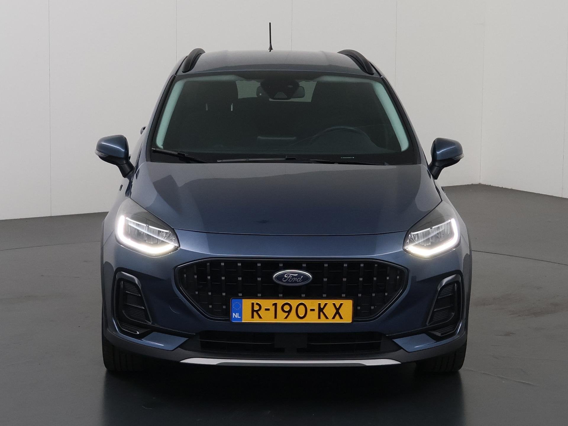 Ford Fiesta 1.0 EcoBoost Hybrid Active X | Navigatie | Winte, Auto's, Blauw, Origineel Nederlands, Bedrijf, 19 km/l