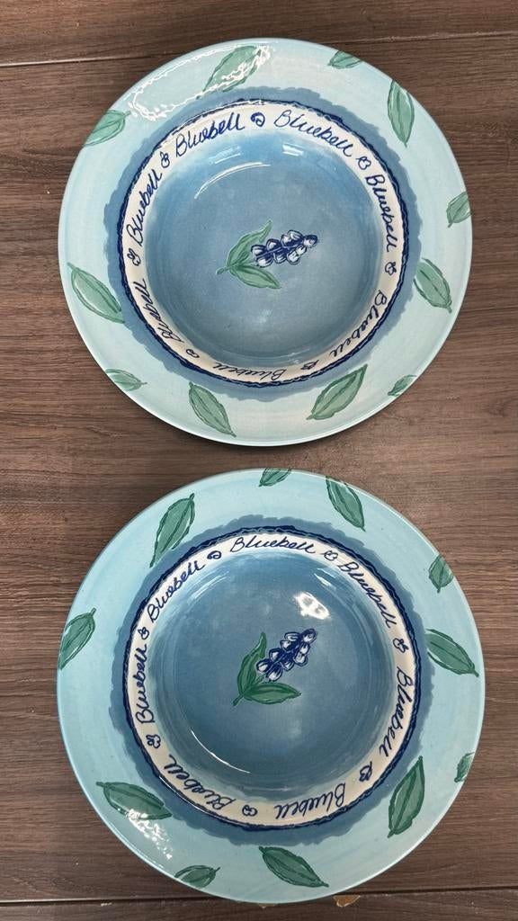 3 Royal Stafford "Bluebell" borden, Ophalen of Verzenden