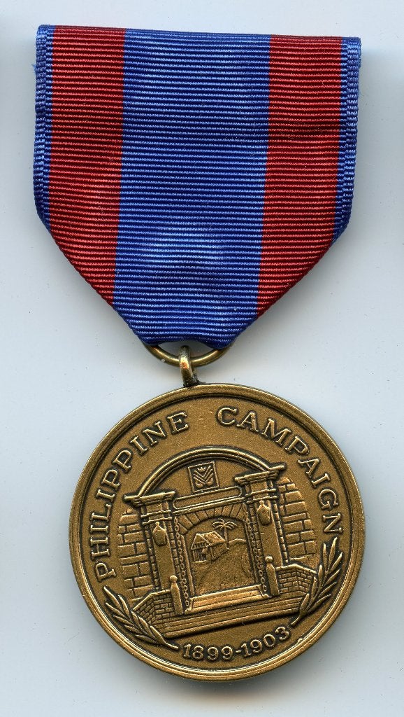 US Marine Corps Philippine Campaign Medal, Verzenden, Landmacht, Amerika, Lintje, Medaille of Wings