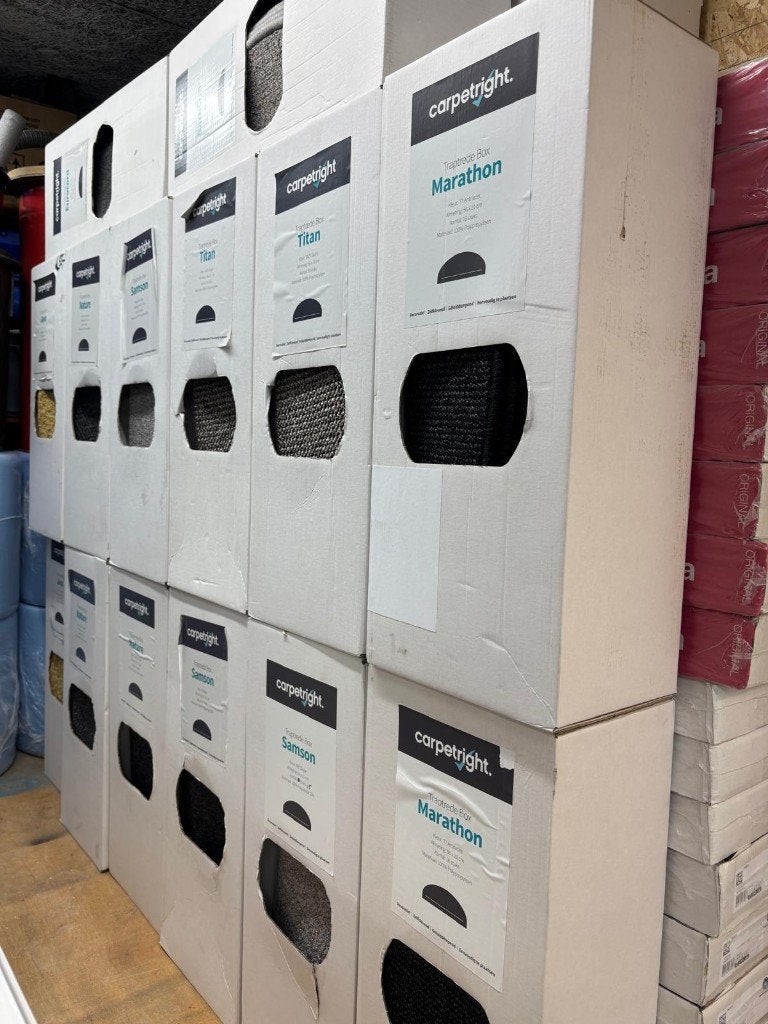 tapijt laminaat vinyl pvc trapmaantjes grastapijt ondervloer, Ophalen, Nieuw, Vinyl