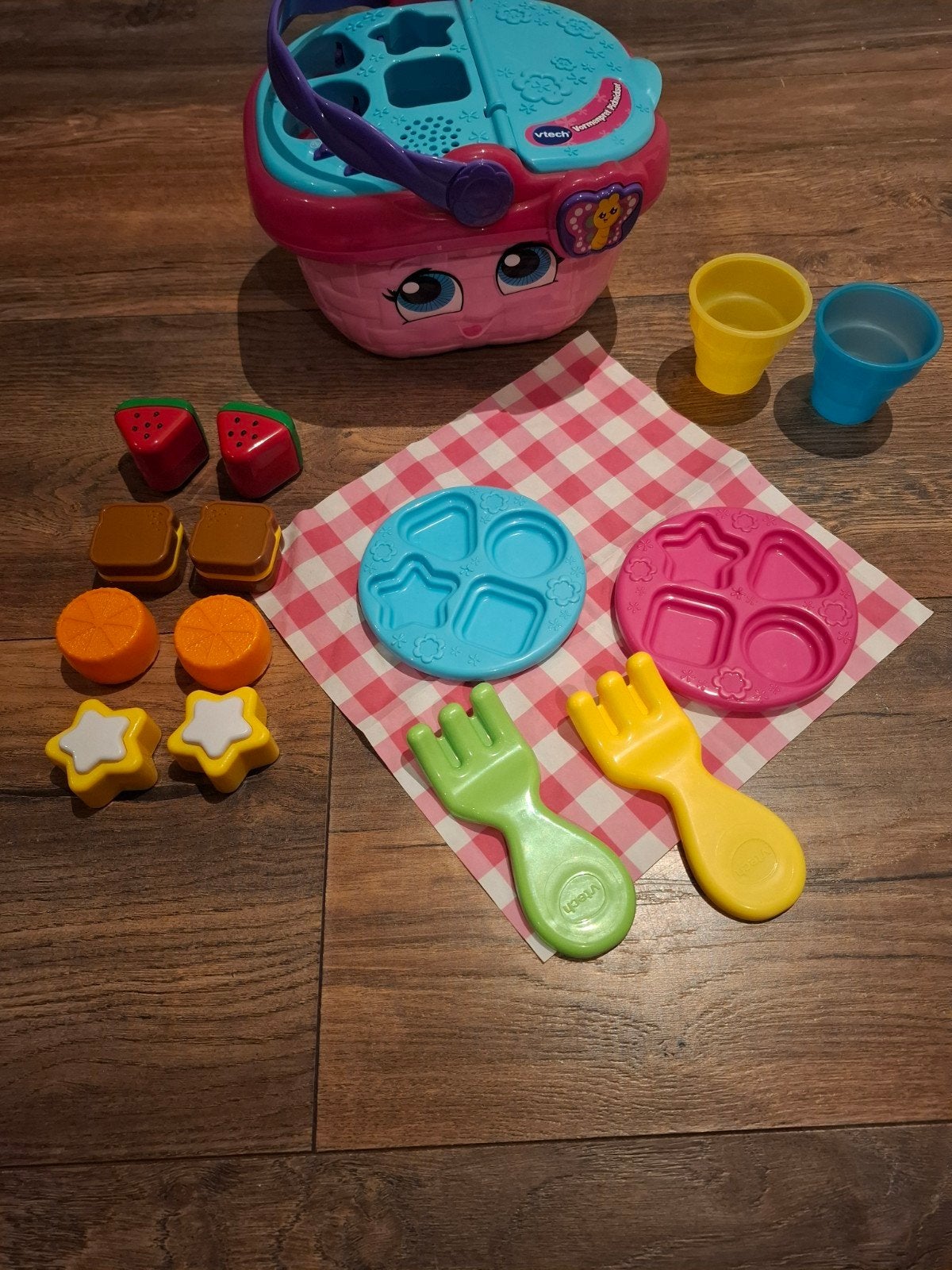 Vtech vormenpret picknickset, Kinderen en Baby's, Ophalen, Zo goed als nieuw, Jongen of Meisje
