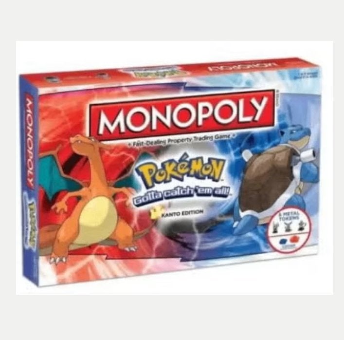 Monopoly Pokemon - Kanto Edition (Engels), Ophalen of Verzenden, Nieuw