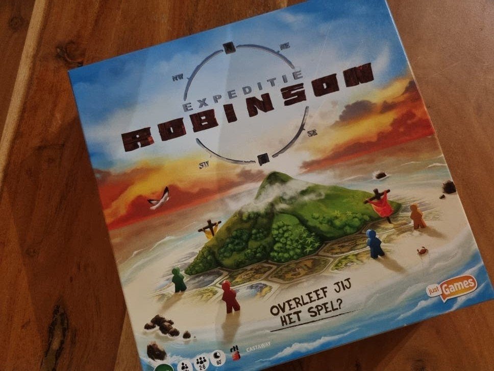 Expeditie Robinson Bordspel - Zo goed als nieuw, Vijf spelers of meer, Ophalen of Verzenden, Zo goed als nieuw, Just Games