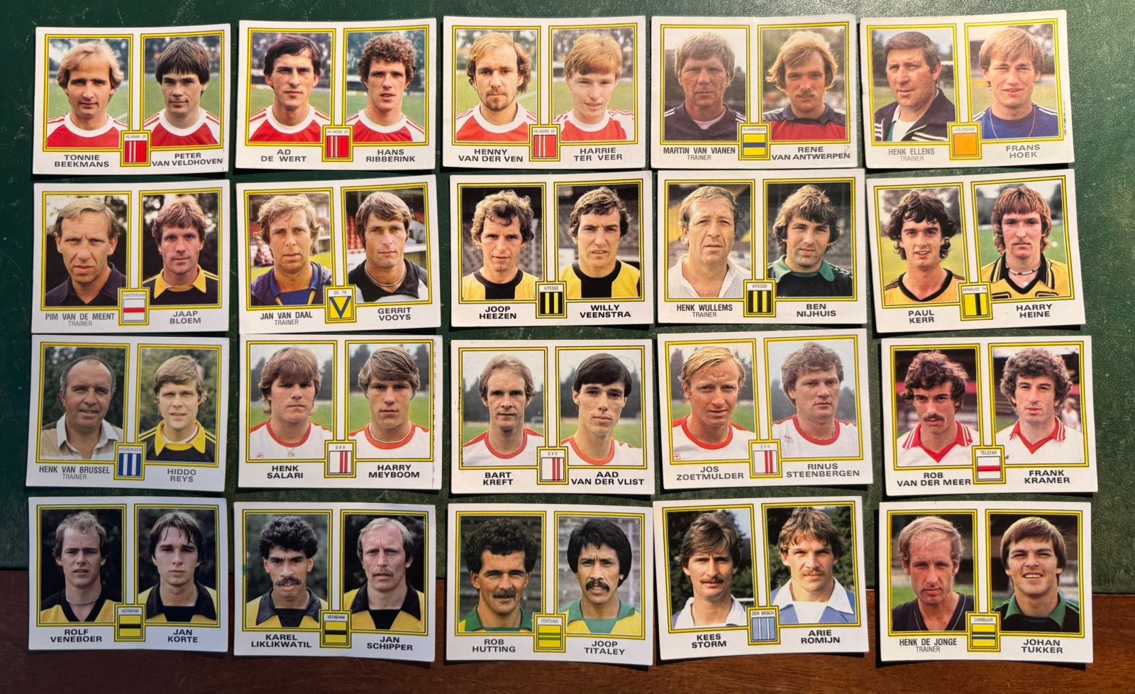 20 panini plaatjes voetbal 81, Ophalen of Verzenden