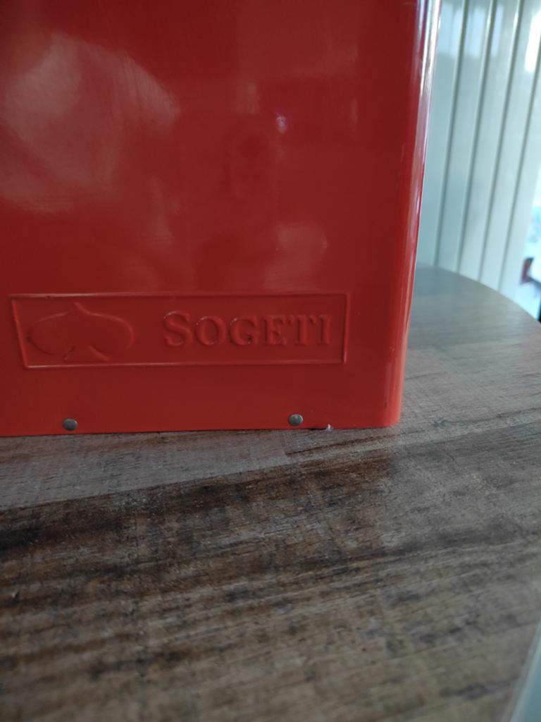 Vintage Sogeti Koelbox - Rood, Metaal, Ophalen of Verzenden, Koelelement