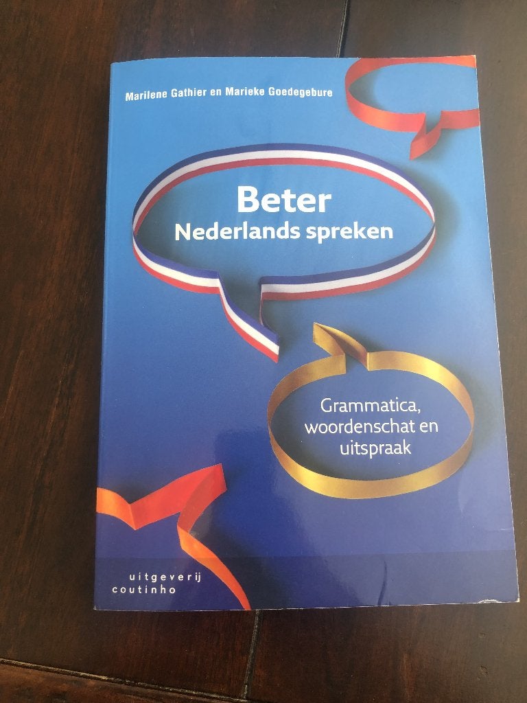 Beter Nederlands spreken - Grammatica, Woord, Ophalen of Verzenden, Zo goed als nieuw, Marilene Gathier en Marieke Goedegebure