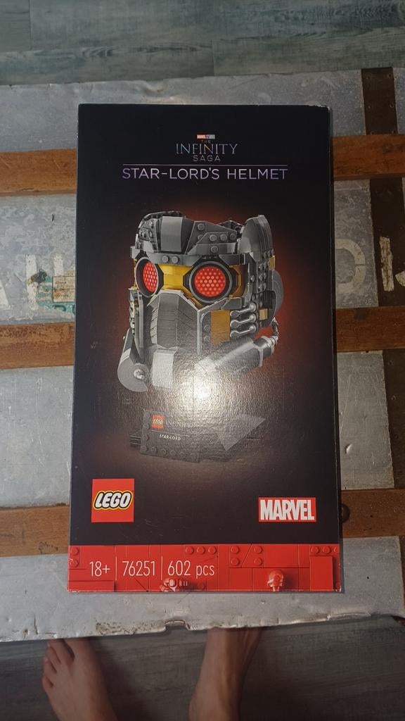 Lego Star-Lord's Helm (Marvel Infinity Saga 76251), Ophalen of Verzenden, Gebruikt, Complete set, Lego