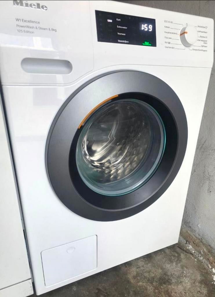 Miele WEB395WPS 125 edition uit 2025, Ophalen of Verzenden, 1600 toeren of meer, Minder dan 85 cm