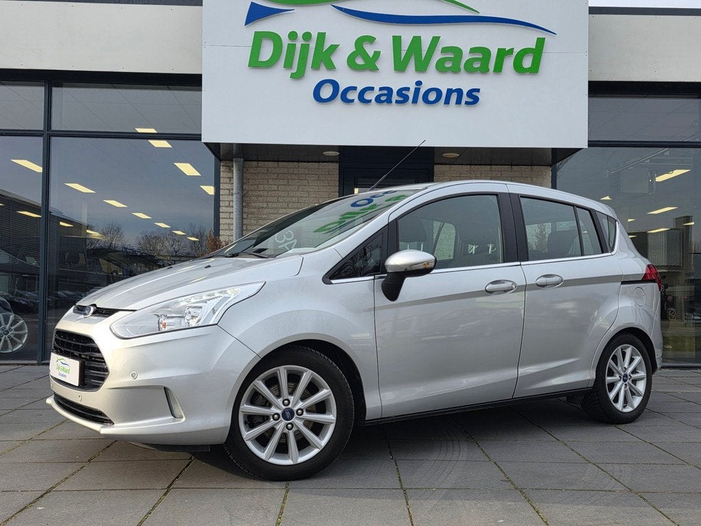 Ford B-Max 1.0 EcoBoost Titanium – 80.256 km – NAP – C, Auto's, Ford, Voorwielaandrijving, Euro 5, 101 pk, Gebruikt