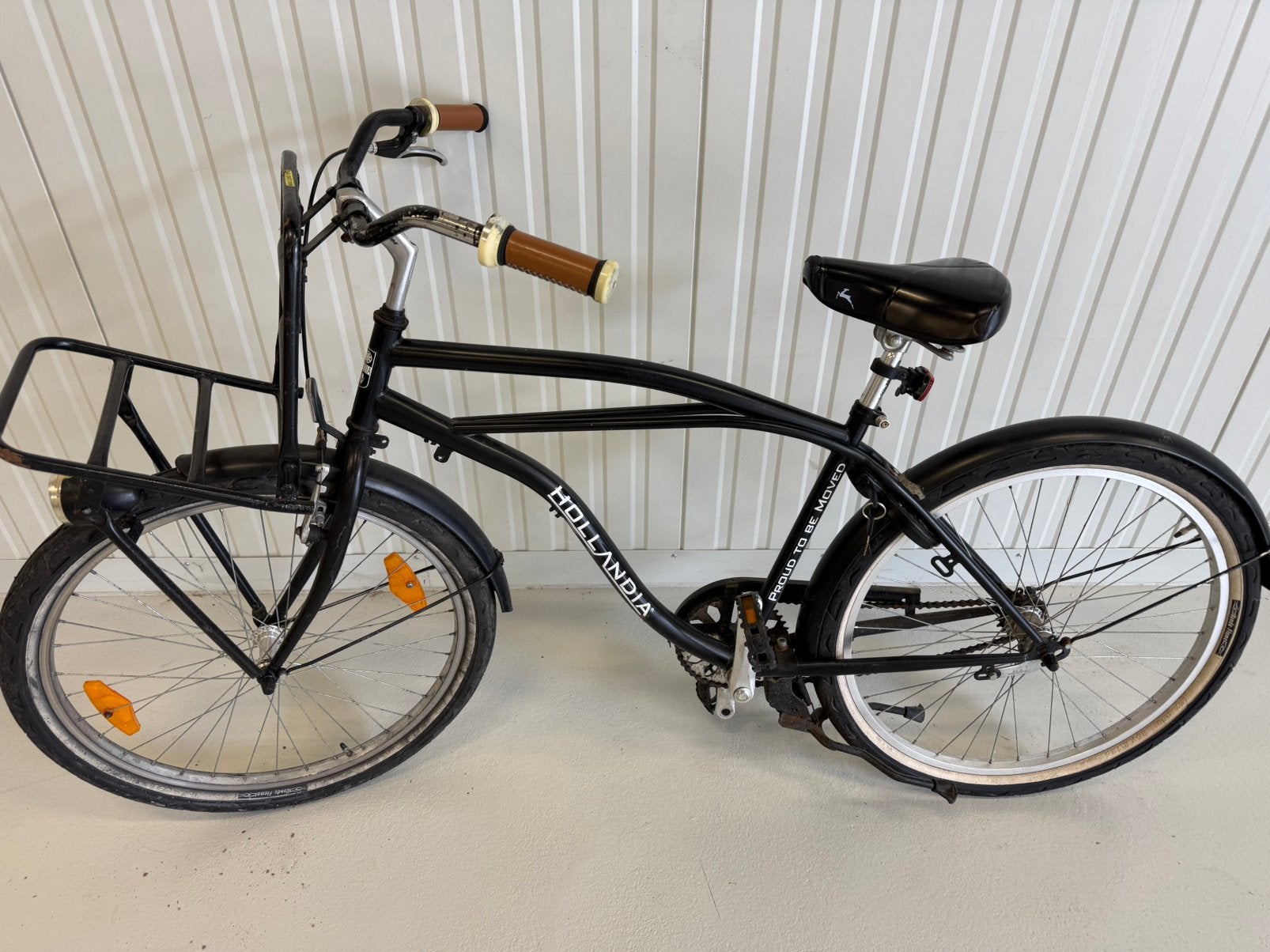 Hollandia proud to be moved 26 inch herenfiets, Minder dan 47 cm, Ophalen, Zo goed als nieuw, Staal