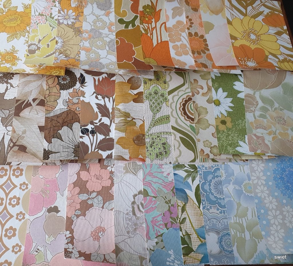 13332 DIY scrapbook papier vintage behang retro swiet, Ophalen of Verzenden, Nieuw, Papier of Karton, Overige merken