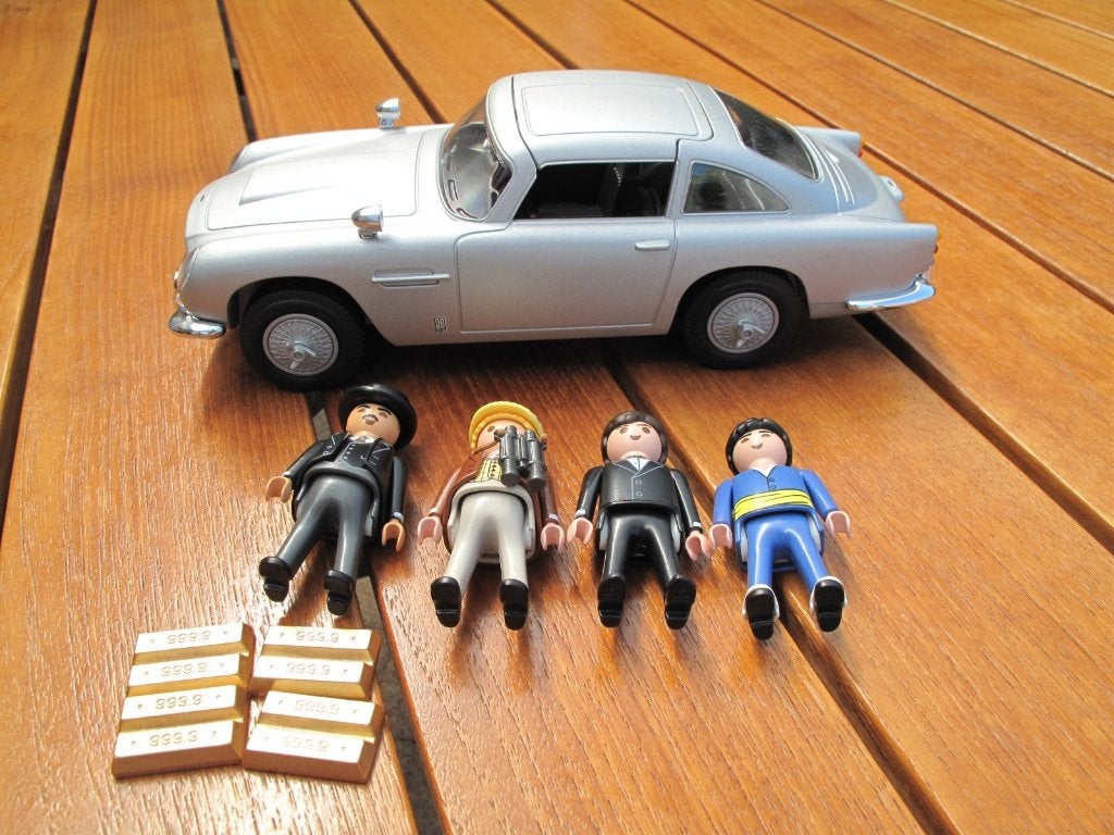 Playmobil 007 Aston Martin DB5 Goldfinger Editie 70578, Complete set, Voertuig, Nieuw, Ophalen of Verzenden