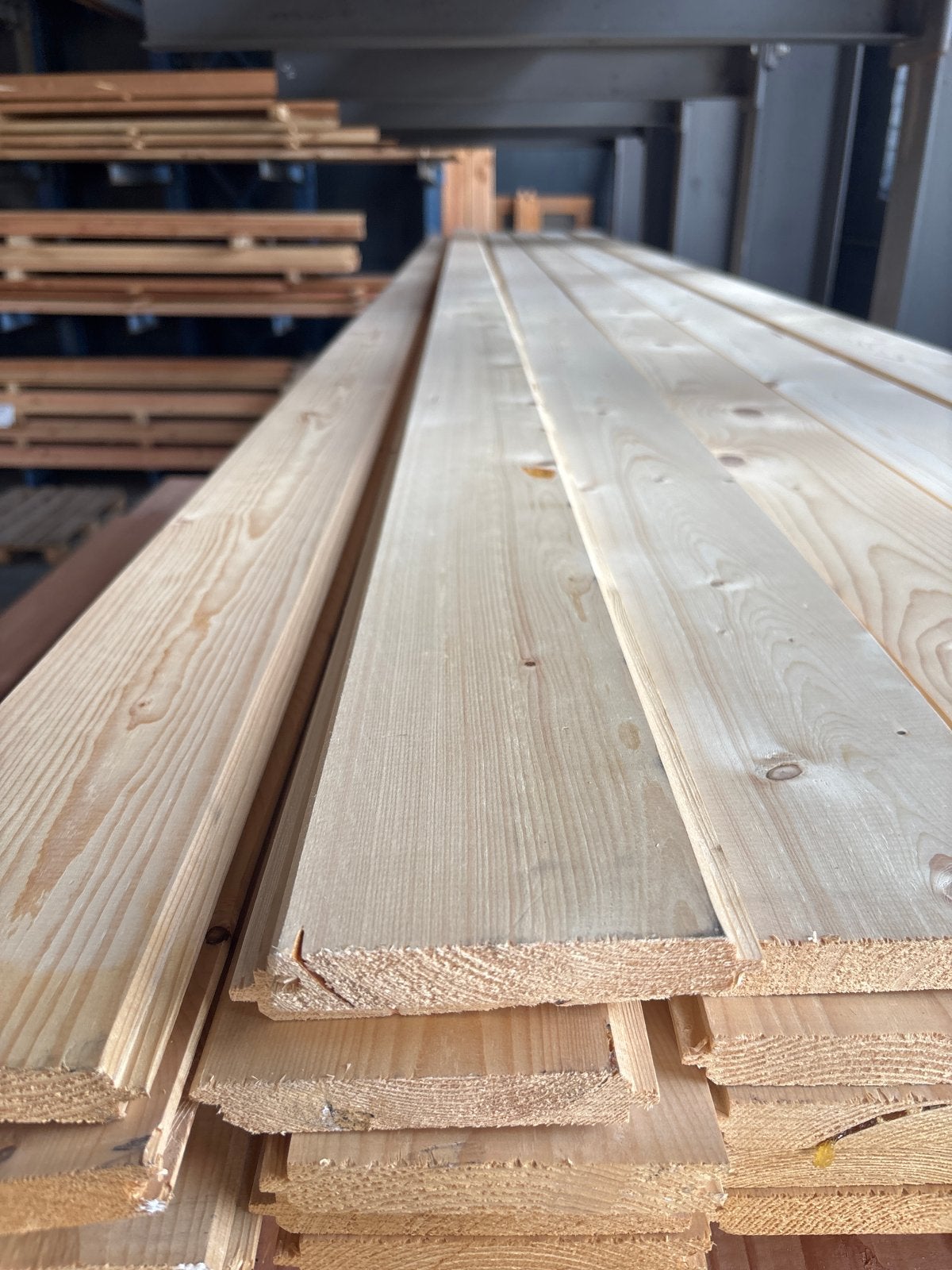 Nieuwe vuren vellingdelen 30x500cm 16,5m2, Doe-het-zelf en Verbouw, Hout en Planken, 25 tot 50 mm, Grenen, Nieuw, Ophalen of Verzenden