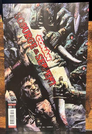 Conan: Scourge of the Serpent #3 diverse covers (Titan), Eén comic, Amerika, Nieuw, Ophalen of Verzenden