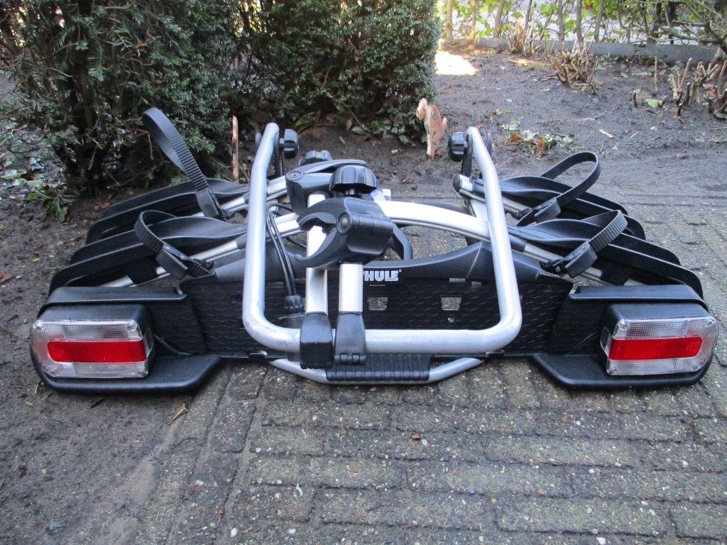 thule fietsendrager kantelbaar!, Ophalen, Gebruikt, Brede banden, 2 fietsen