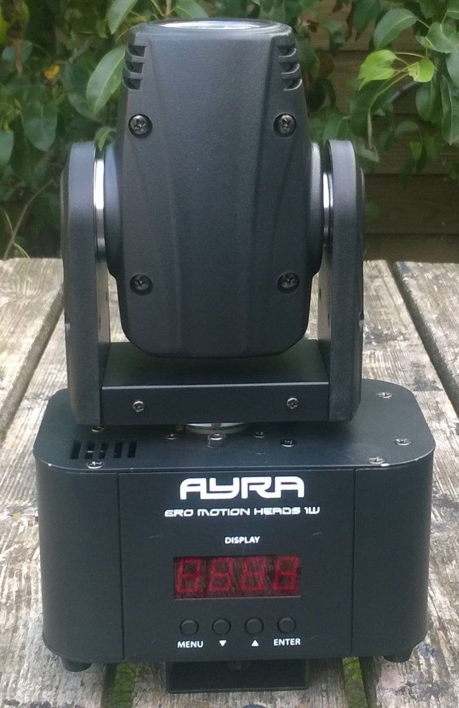 Moving-Head, Ayra Ero Motion Head 1W (wit licht), Muziek en Instrumenten, Ayra, Ophalen of Verzenden, Zo goed als nieuw, Nb