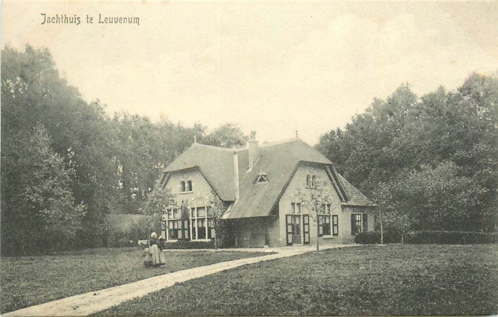 701-131-021 Leuvenum Jachthuis, Verzenden, Voor 1920, Gelderland