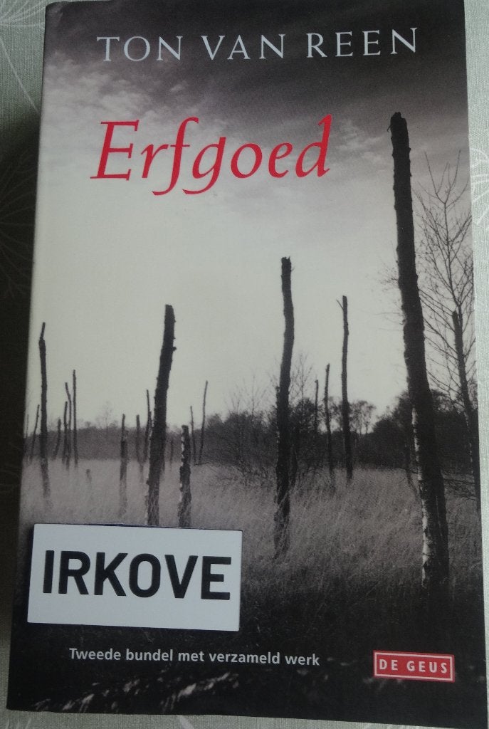 ERFGOED * Ton van Reen *, Boeken, Gedichten en Poëzie, Zo goed als nieuw, Eén auteur, Verzenden