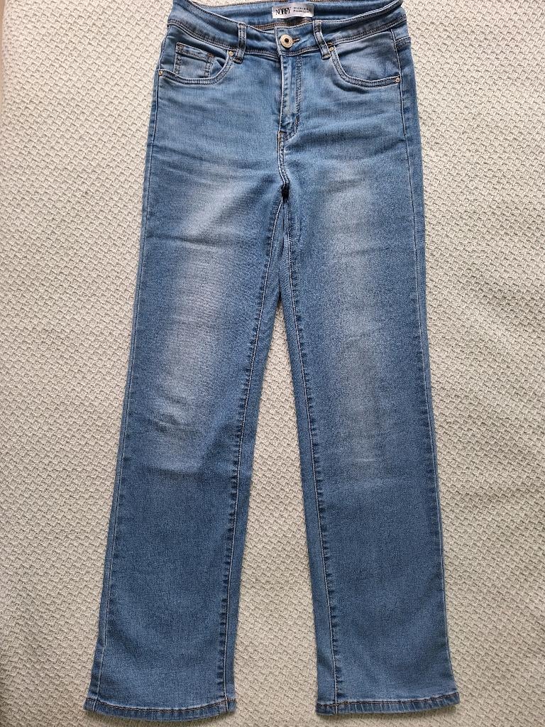 norfy spijkerbroek straith maat36 zgan 1x aangehad, Kleding | Dames, Spijkerbroeken en Jeans, Blauw, Ophalen of Verzenden, Zo goed als nieuw