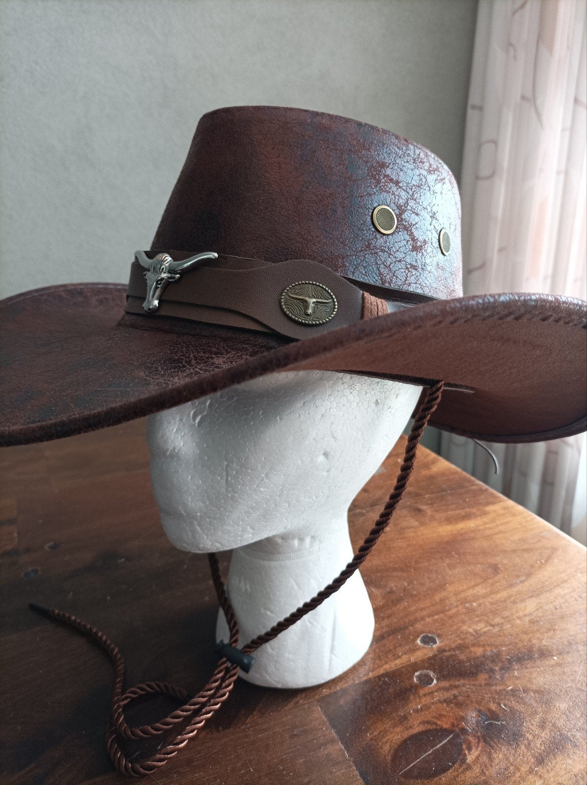 Stoere Westernhoed van Imitatie Leer ️