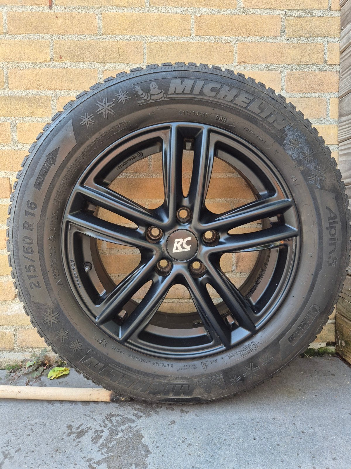 Winterbanden 5x112 215/60 R16 - Skoda, VW, Audi, Seat, Auto-onderdelen, Ophalen, 215 mm, 16 inch, Winterbanden