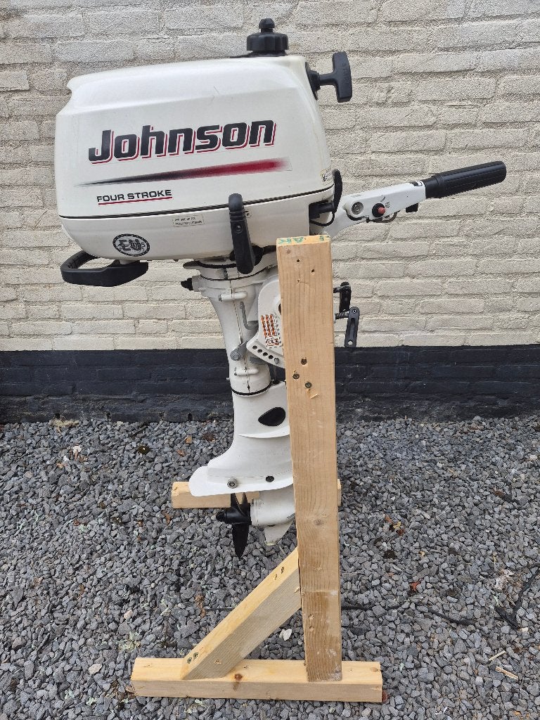 Johnson 5PK Evinrude 5PK buitenboordmotoren, Watersport en Boten, Buiten- en Binnenboordmotoren, Ophalen, 5 tot 10 pk, Viertaktmotor
