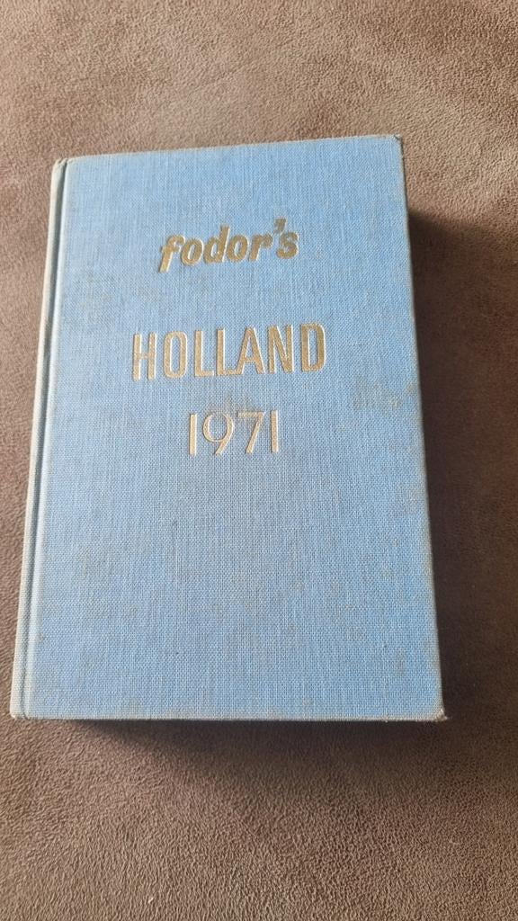 Fodor's Holland 1971 - Vintage Reisgids, Europa, Reisgids of -boek, Gelezen, Overige merken
